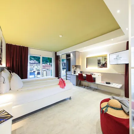 Hotel City Locarno Hotell Locarno